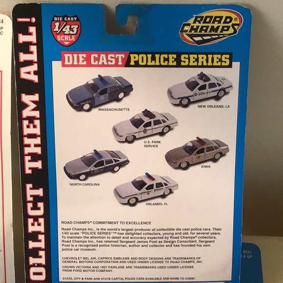 NWT: Road Champ State Police Cars - Picture 3 of 3